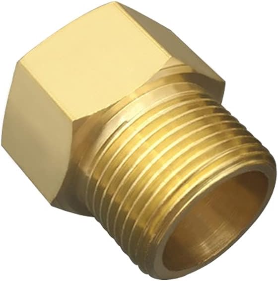 Joywayus 3/4" G Thread Female × 3/4" NPT Thread Male Brass Pipe Fitting Adapter by Joywayus