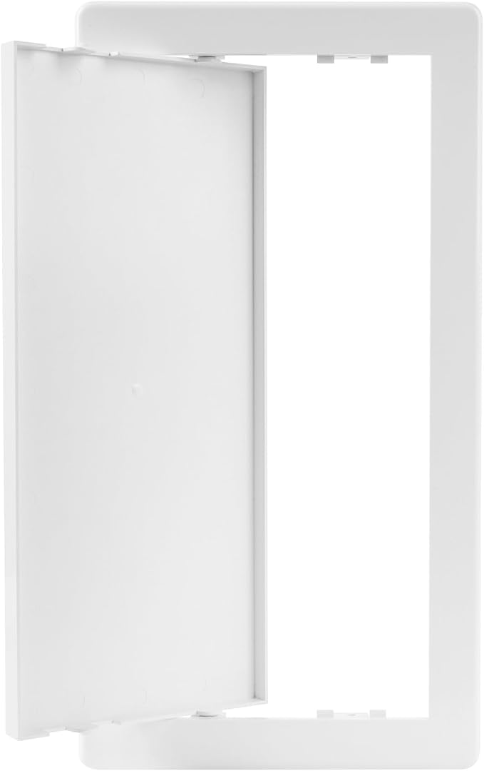 6x12 Inch White Access Panel for Drywall – ABS Plastic Square Wall, Ceiling - Image 9