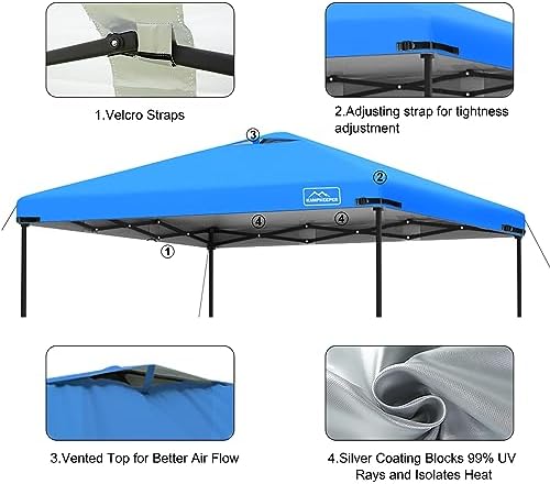 10x10 Replacement Top Pop Up Canopy Tent Cover Roof - Image 5