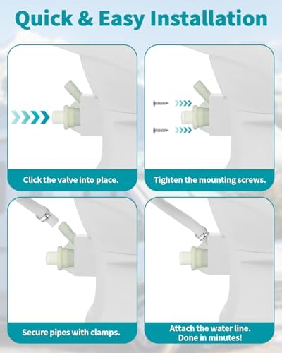 385311641 RV Toilet Valve Replacement Kit Compatible - Image 4