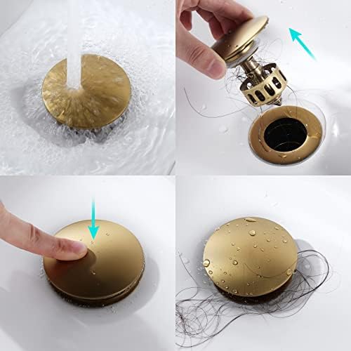 KAIYING Pop Up Drain, Bathroom Vessel Sink Drain - Image 2