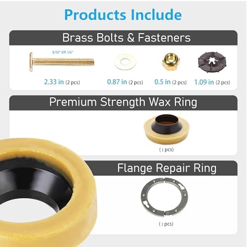 The Clam 2-Piece Toilet Flange Repair Kit Combo - Image 5
