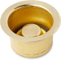 Signature Hardware 205583 3-1/2" Brass Kitchen Garbage Disposal Flange and by SignatureHardware