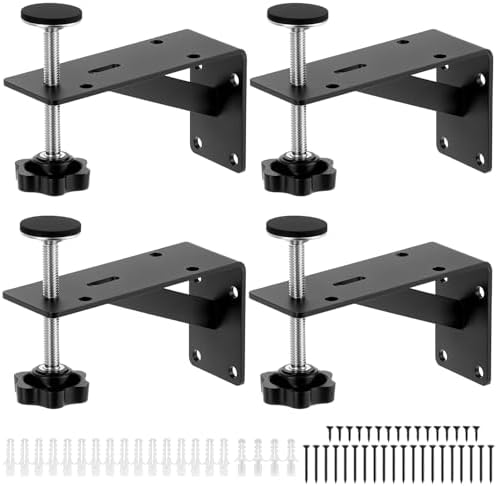 QWORK Undermount Sink Bracket, 4 Pack Sink Support Repair Kit by QWORK