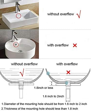 Flybath Sink Drain with Overflow Large Pop Up Antique Brushed Brass - Image 7
