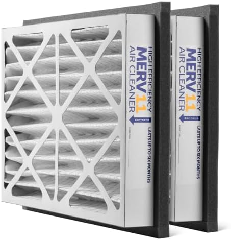 Zephyr 14x30x3 VGF Merv 11 Pleated 3" Air Cleaner Filters. Box of 2 by Unknown
