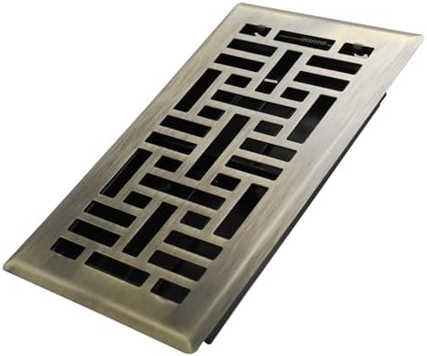 Howeall 4x8 Inches Heavy Duty Walkable Floor Register Easy Adjust Air Supply by Howeall