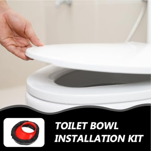 WOONEKY Wax Ring Toilet Seal Offset Toilet Flange Ring Leakproof Universal Fit - Image 7