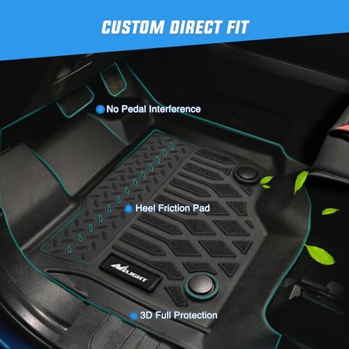 Nilight TPE Floor Mats for Ford Expedition Max - Image 2