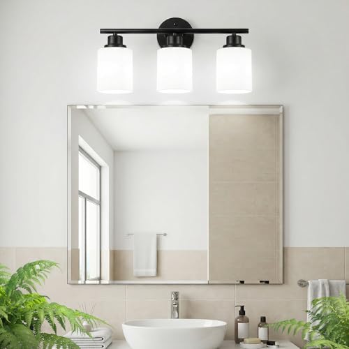 Unicozin 3 Light Bathroom Light Fixtures, Modern Vanity Lights - Image 6