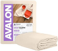 Canvas Drop Cloth for Painting 4x5 feet Pack of 1-8oz Painters Drop Cloths for by Unknown