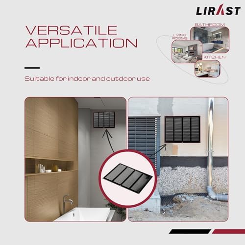 14x10 Vent Cover with Built-in Screen - Image 4
