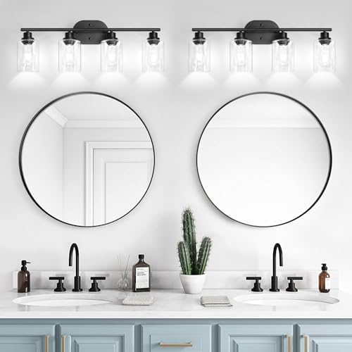 Unicozin Bathroom Light Fixtures, 4 Light Vanity Lights - Image 7
