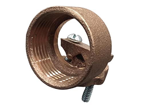 1" Bronze Threaded Conduit Grounding Hub - Image 3