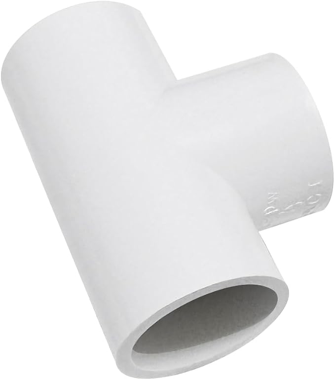 3 Way Flush 3/4 SCH40 TEE PVC Fitting Pipe Connector - Image 6
