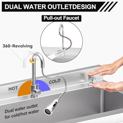 Stainless Steel Utility Sink - Image 5