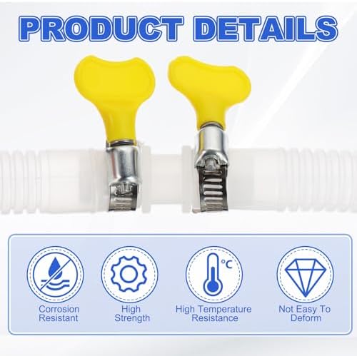 PATIKIL Drain Hose Connector 3-Way Washing Machine Drain Hose Adapter Plastic - Image 4