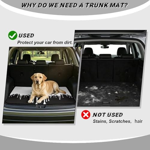 Ghost Print Trunk Mat for Car Snow Gear Trunk Mat Universal Waterproof Cargo - Image 4