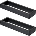 KOKOSIRI Towel Rings Matte Black Hand Towel Bar Holder 9-Inch Kitchen Rack by KOKOSIRI