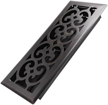 Howeall 4x12 Inches Heavy Duty Walkable Floor Register Easy Adjust Air Supply by Howeall