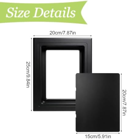 Self Adhesive Access Panel for Drywall 6 x 8 inch Surface-Mounted Wall Hole - Image 2