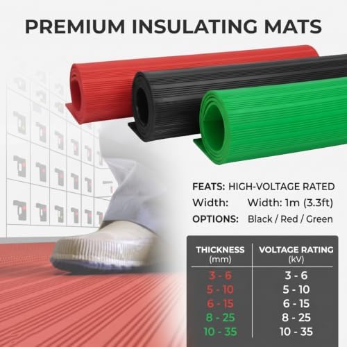 Anti Static Floor Mat, Insulating Rubber Sheet - Image 6