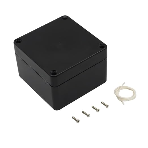 Junction Box IP65 Waterproof Project Box Dustproof ABS Plastic Electrical Boxes by LeMotech