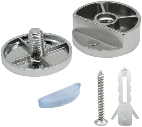 Frameless Mirror Mounting Hardware Kit, 4 Pack - Image 4