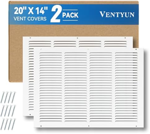 Solid Steel Return Air Vent Cover by VENTYUN
