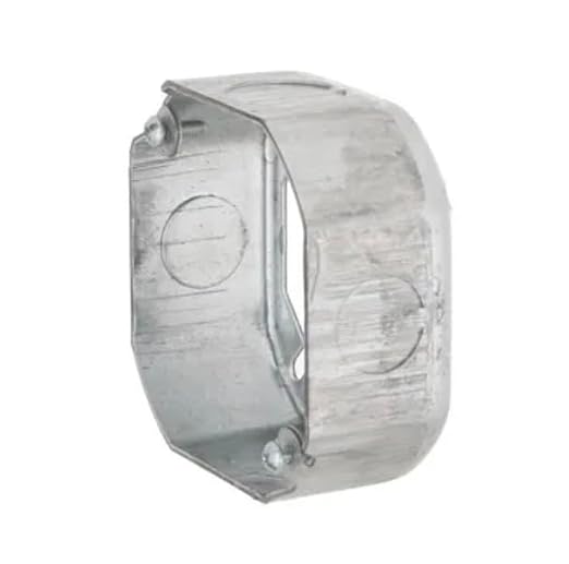 4 inch Electrical Octagon Box Extension Ring, 1-1/2 inch Deep, - Image 2