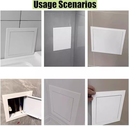 14" X 20", Aluminum Alloy Push-to-Open Inspection Door, Paintable Hidden - Image 4