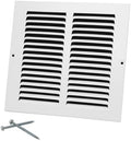 Howeall 8"W x 8"H Steel Return Air Grille, Air Return Vent Cover by Howeall