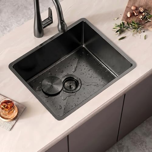 LQS Kitchen Sink Drain Assembly, Sink Drain Basket Strainer, Stainless Steel - Image 3