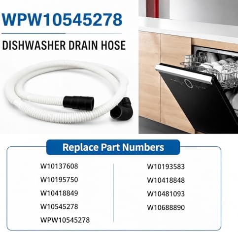WPW10545278 Dishwasher Drain Loop Hose - Image 4
