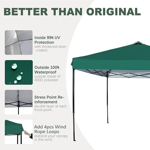 10x10 Canopy Replacement Top - Image 3