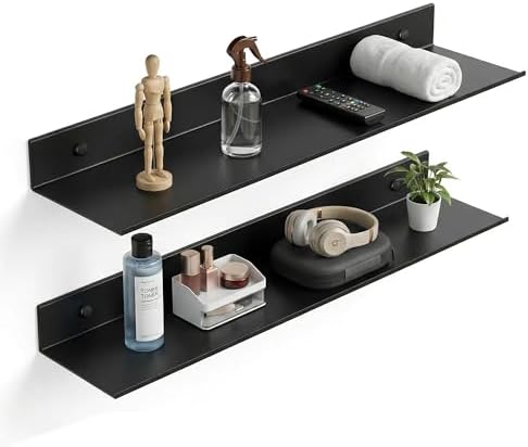 Z metnal Floating Shelves, Bedroom Shelves, Display Metal Wall Shelf by Zmetnal