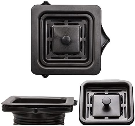 Strictly Sinks Stainless Steel Square Garbage Disposal Adapter by SSTRICTLYKITCHENBATH