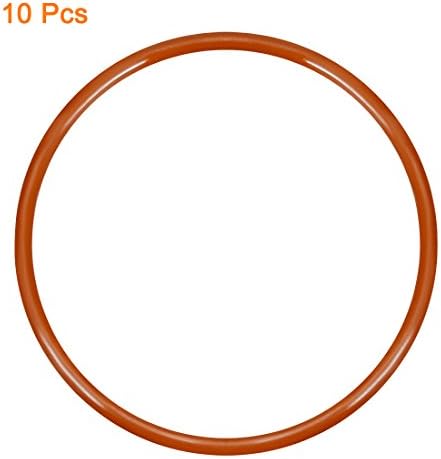 uxcell Silicone O-Ring, 58mm Outside Diameter, 53.2mm Inner Diameter, 2.4mm - Image 2