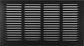 HVAC Premium 14'' x 8'' Flat Stamped Steel Return Air Grille by HVACPremium
