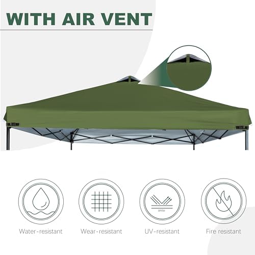 10x10 Canopy Replacement Top - Image 4