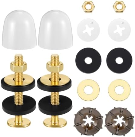 2 Pack Toilet Bolts, Heavy Duty Metal Toilet Flange Bolts Kit - Image 7