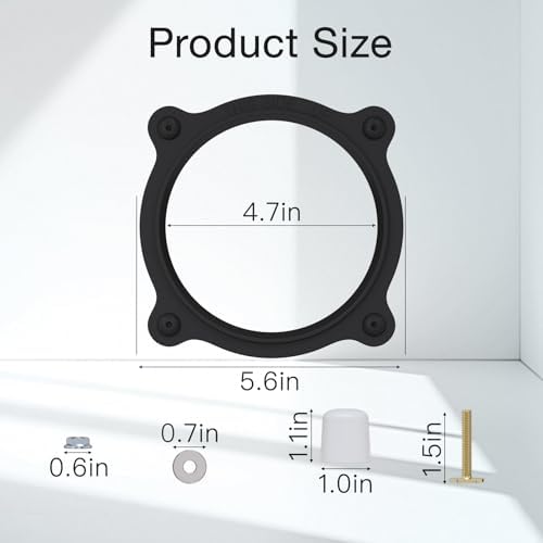 RV Toilet Floor Flange Seal Complete Kit, 385310063 Floor Flange - Image 2