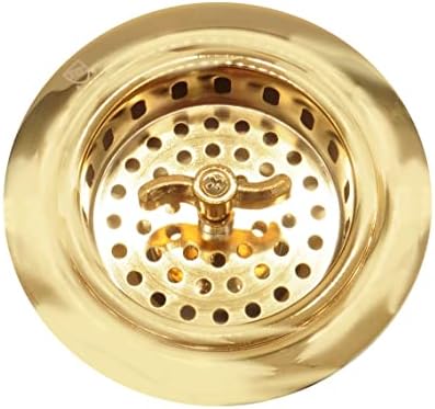 Westbrass CO2195-01 Combo Pack 3-1/2" Wing Nut Twist Style Large Kitchen Sink - Image 3