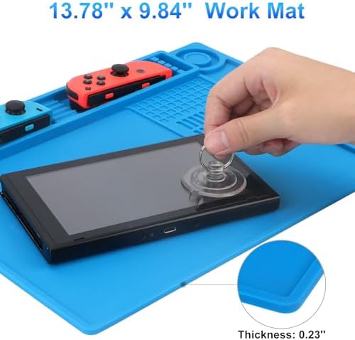STREBITO Soldering Mat Electronics Repair Mat, Silicone Work Mat 13.8"x9.9" - Image 5