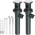 Hibbent 2 Pack Bathroom Sink Drain Assembly by Hibbent