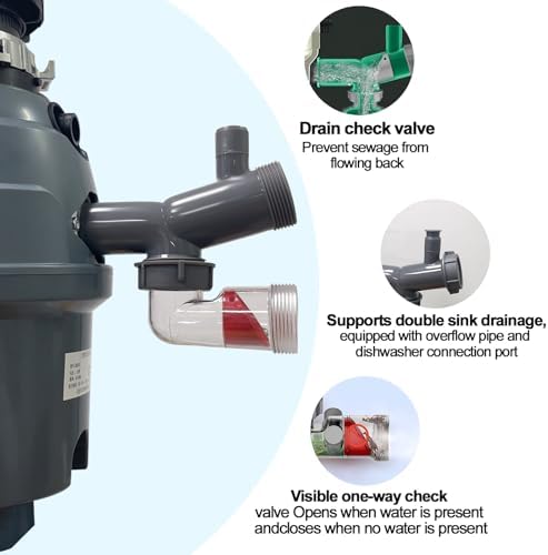 Garbage Disposal Drain Elbow Replacement Kit Includes 1.5" Trap, Universal - Image 6