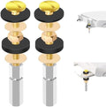SelfTek 2Pcs Universal Toilet Seat Screws, Heavy Duty Toilet Seat Bolts Set by SelfTek