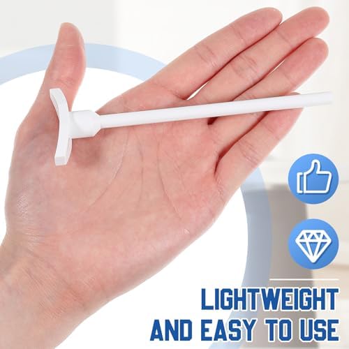 Wonderjune 6 Pcs Round Ceiling Diffuser Key Handle, Cover 6" 8" 10" 12" - Image 4