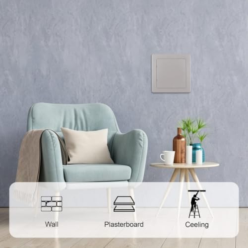 Self Adhesive Access Panels, 1 Pack Wall Mounted Hole Cover Inspection Door - Image 3