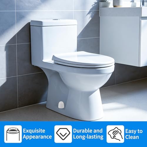 6 Pcs Toilet Bolt Caps, Push-On Bowl Covers 1.44" Snap-On Floor Screw Cap - Image 5